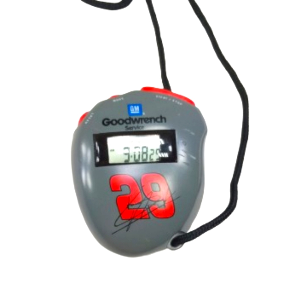 Nascar #29 Kevin Harvick GM Goodwrench Stop Watch